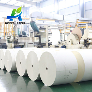 Rollo termosellable de la materia prima de la taza de papel de la laminación para que el papel vaya a los contenedores