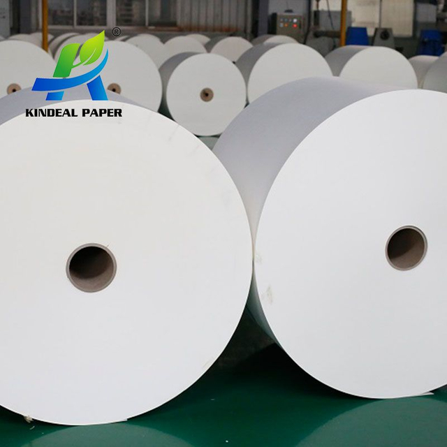 Materia prima del rollo de vasos de papel 150GSM para vasos pequeños