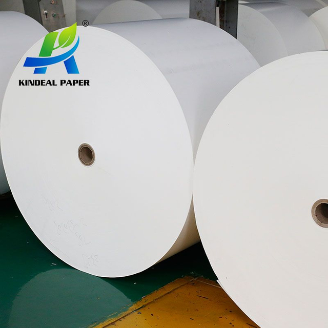 Rollo de papel Jumb de alta velocidad de la materia prima de la máquina de vasos de papel adecuado para la máquina de vasos de papel Pmc