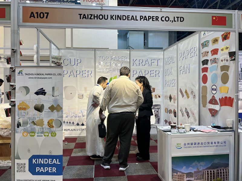 Kindeal Paper brilla en la Exposición Internacional de Procesamiento y Embalaje de Jeddah 2024
