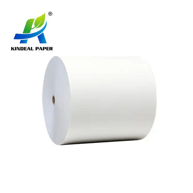 Materia prima de vasos de papel de calidad superior en rollo para tazas de café de proveedor chino