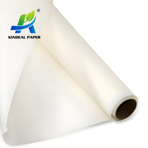 Blanco 30gsm, 50gsm, 80gsm Kit 6 rollos de papel resistente a la grasa al por mayor para envasado de comida rápida
