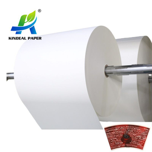 Fabricación de materias primas de vasos de papel FSC para tazas de café 