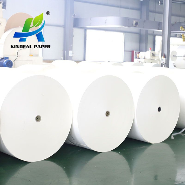Materia prima de 300 g/m² necesaria para la fabricación de vasos de papel