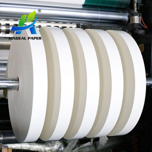 Rollo inferior de vaso de papel laminado de PE blanco de 60 mm para precio competitivo de 4 oz