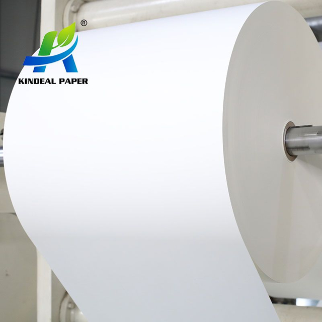 Vasos de papel revestidos de arcilla brillante para fabricar vasos de papel de café de alta calidad