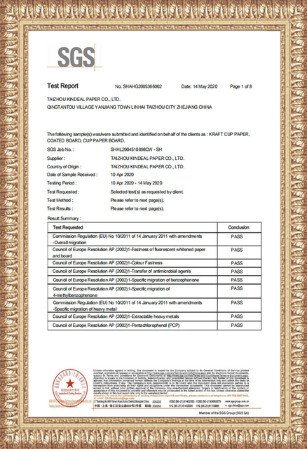 SGS-KINDEAL--INFORME DE PRUEBA